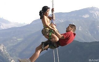 Lady Mai is a fan of extreme sports and extremly good fuck outside